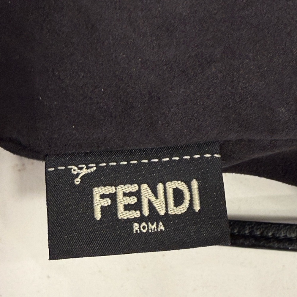Fendi Dotcom Click Quilted Leather Shoulder Bag + Removable Clutch - Picture 14 of 16